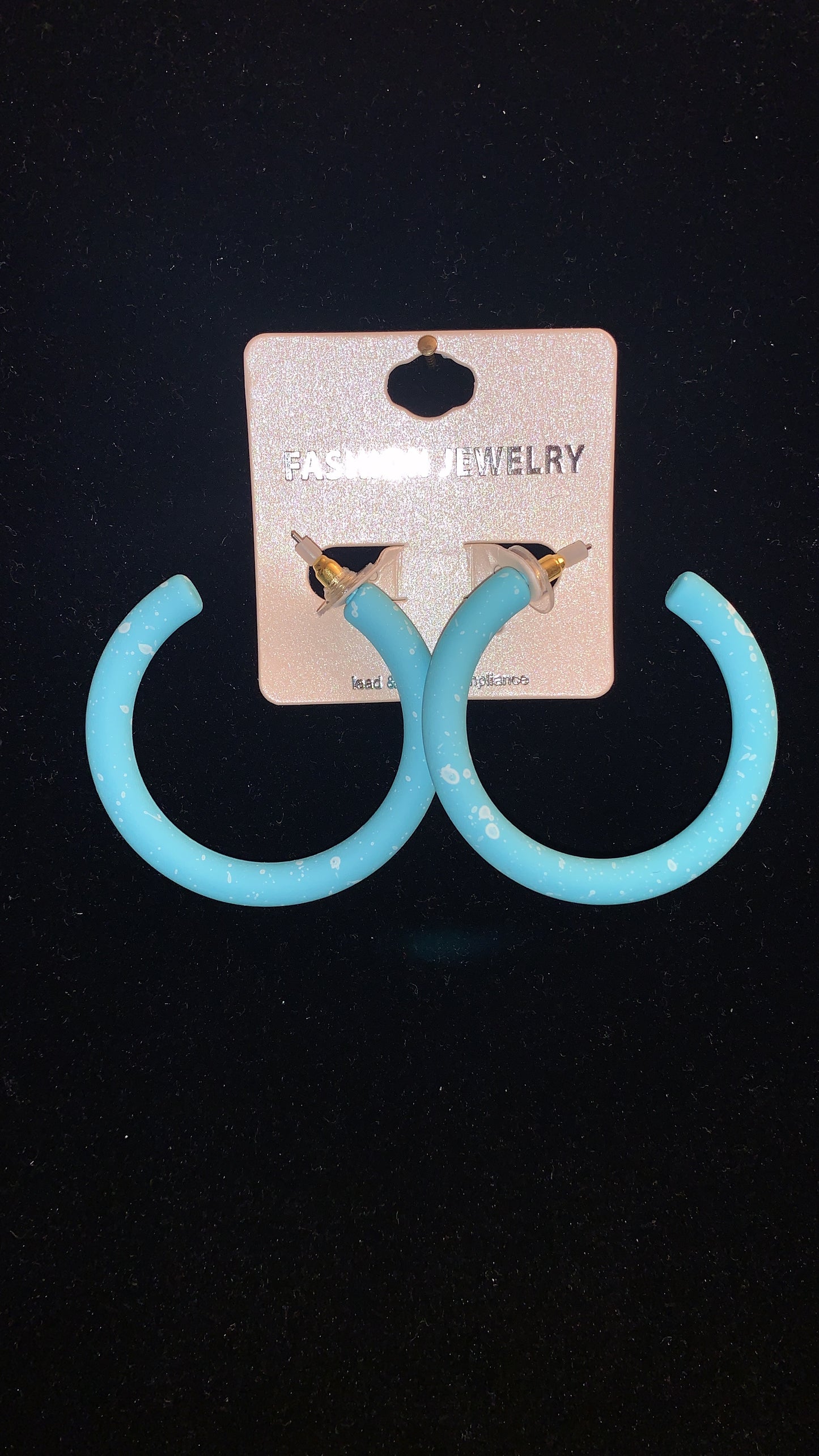Paint Splatter Hoops