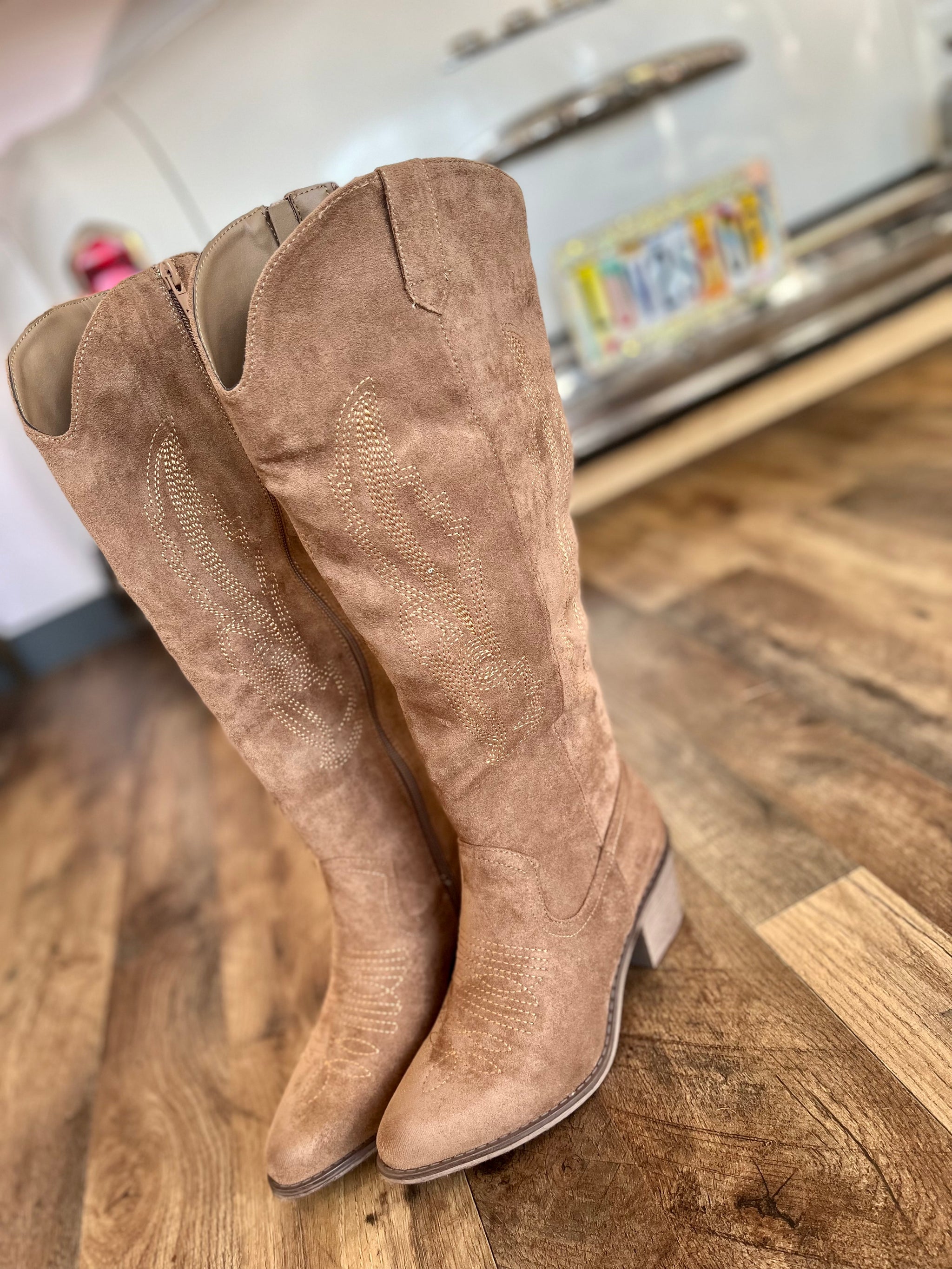 sweet suede boots