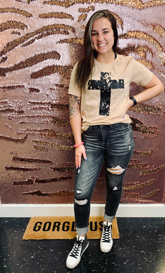 Vintage Cross Tee