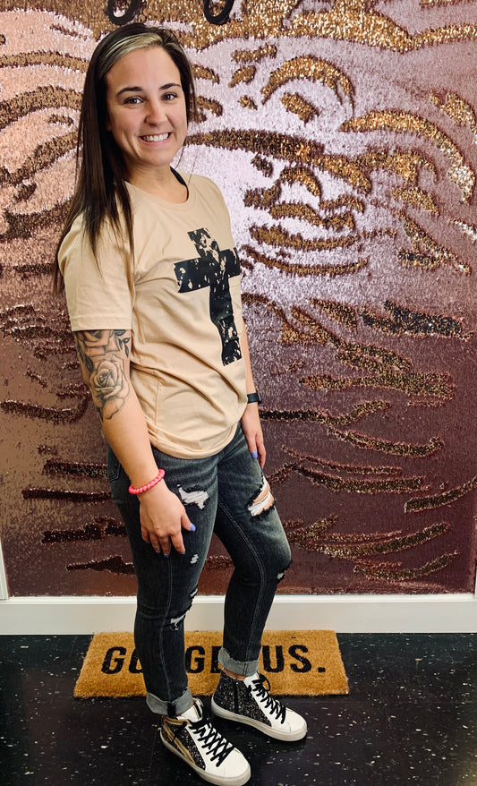 Vintage Cross Tee