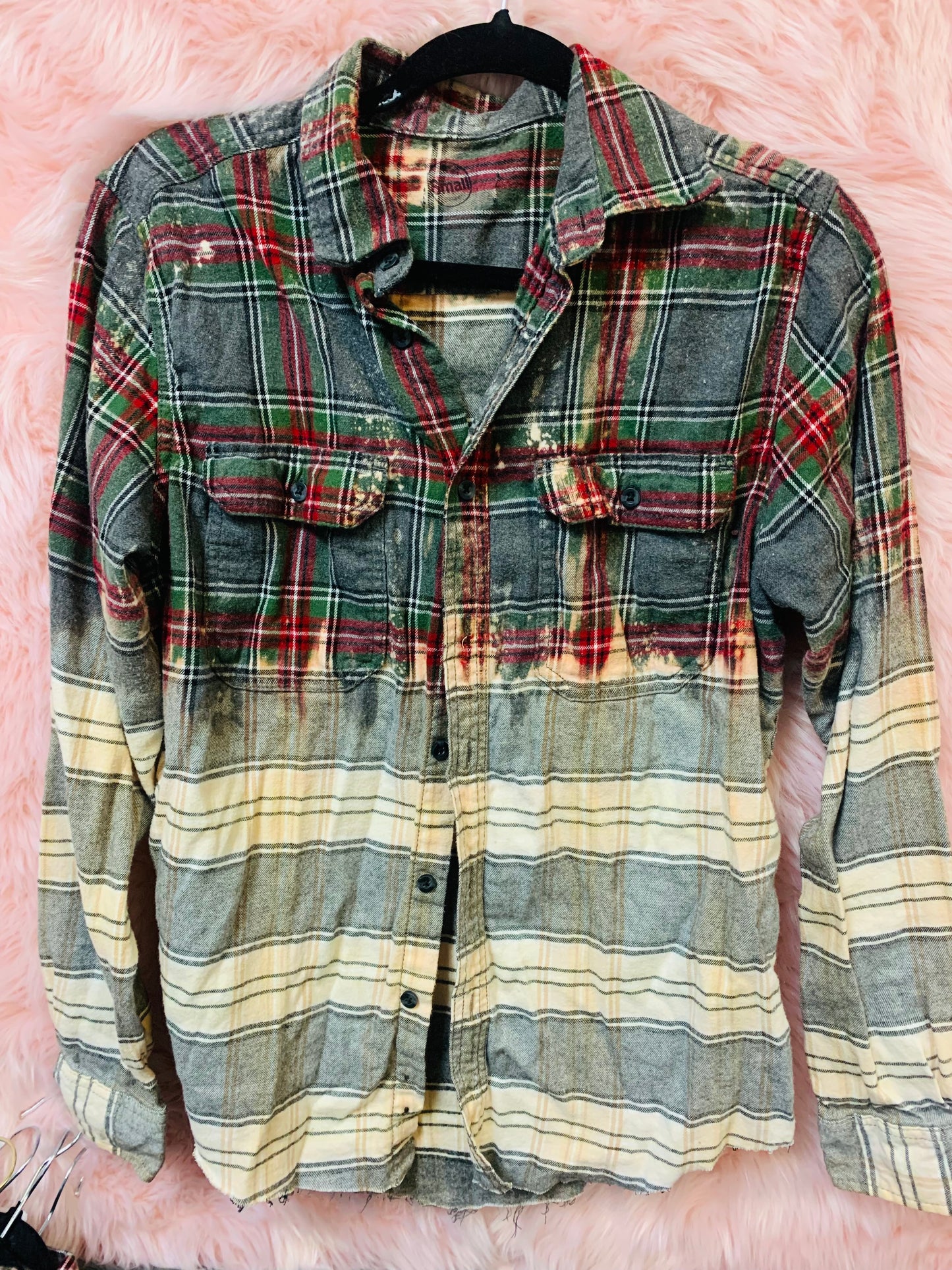 Bleached Christmas Flannel