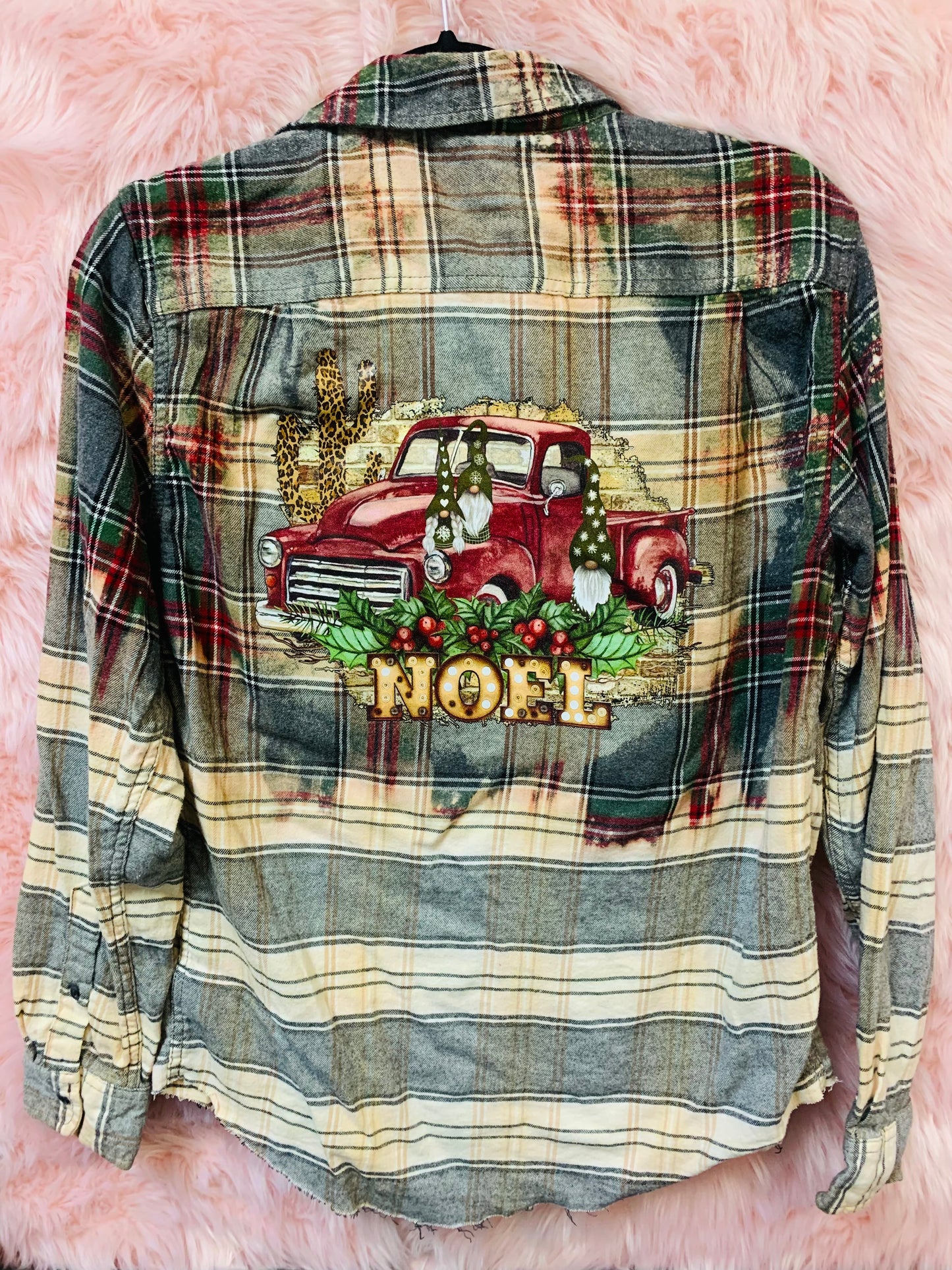 Bleached Christmas Flannel