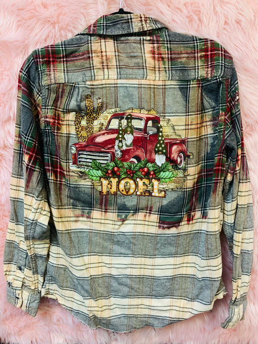 Bleached Christmas Flannel