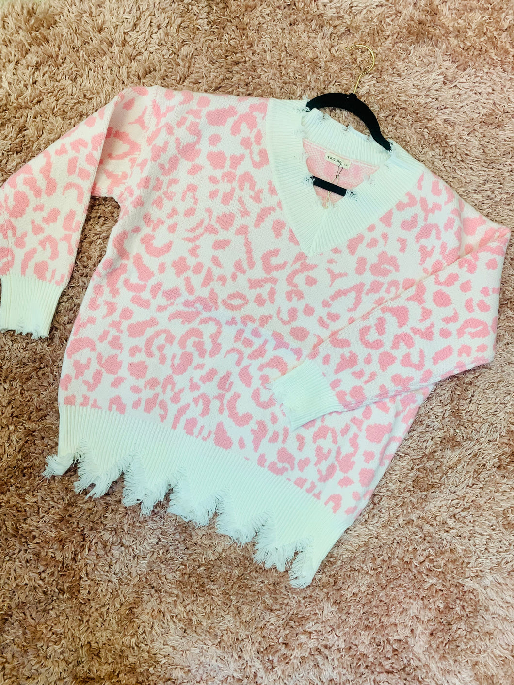 Pink Sweetheart Sweater