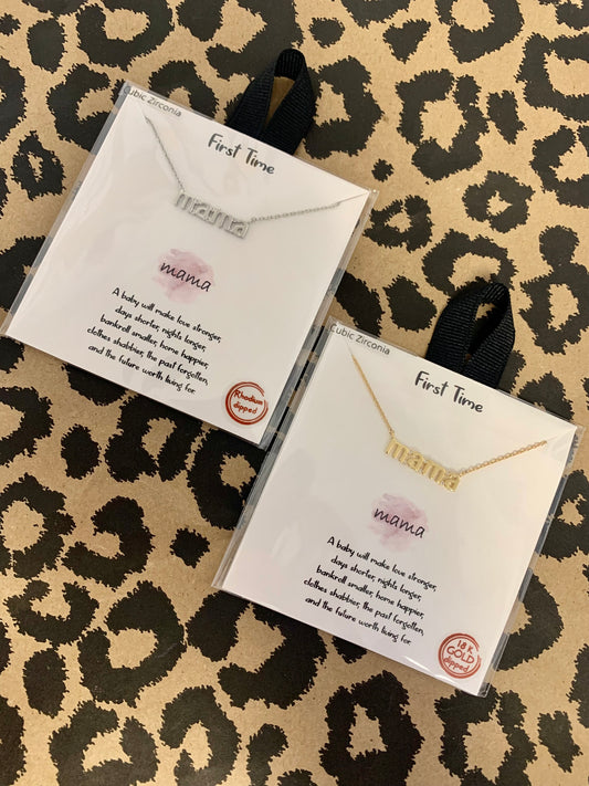 First Time Mama Necklace