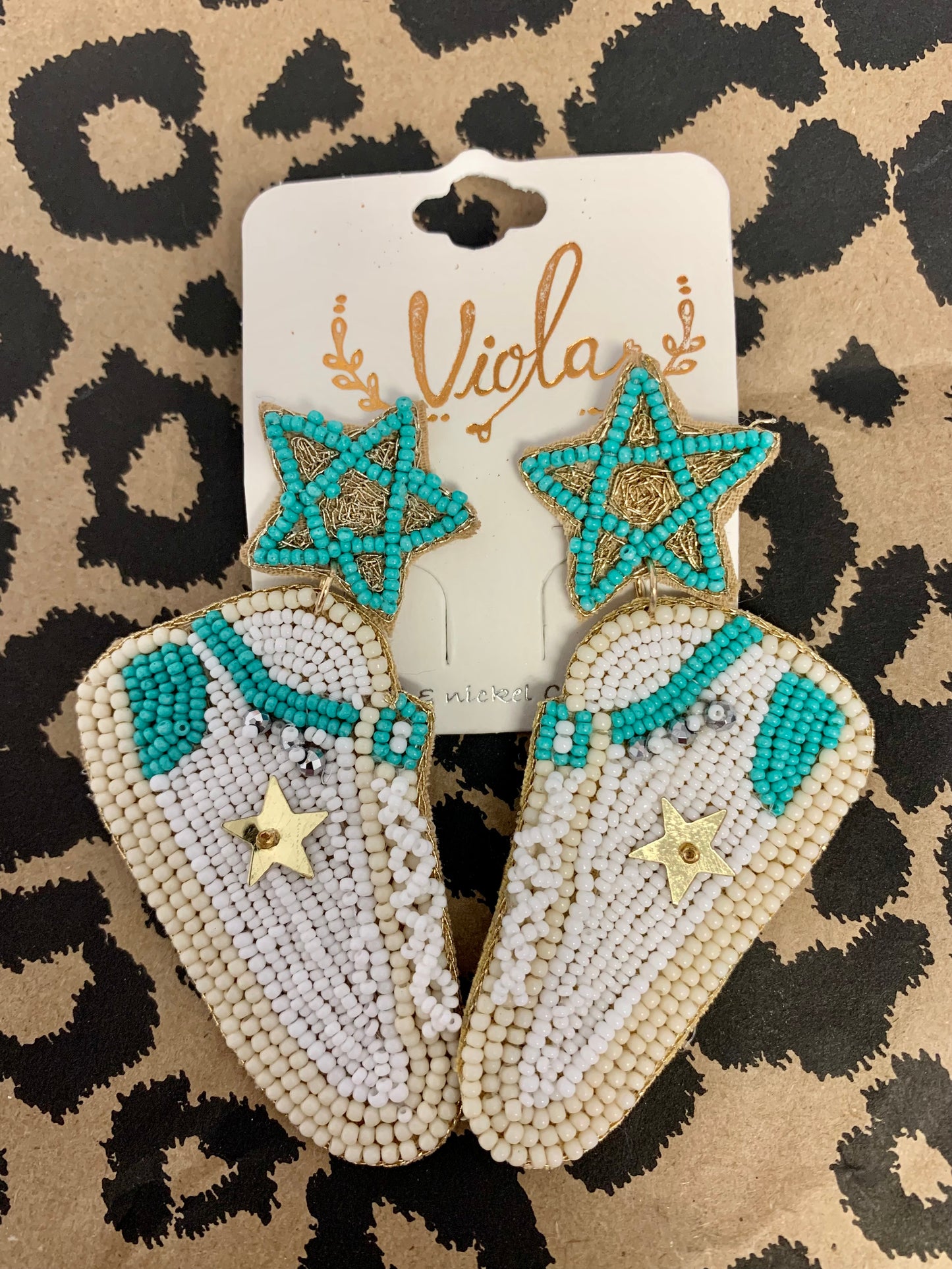 CBead Star Sneaker Earring