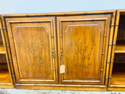 Dixie Aloha Faux Bamboo Chest 3Pc Set