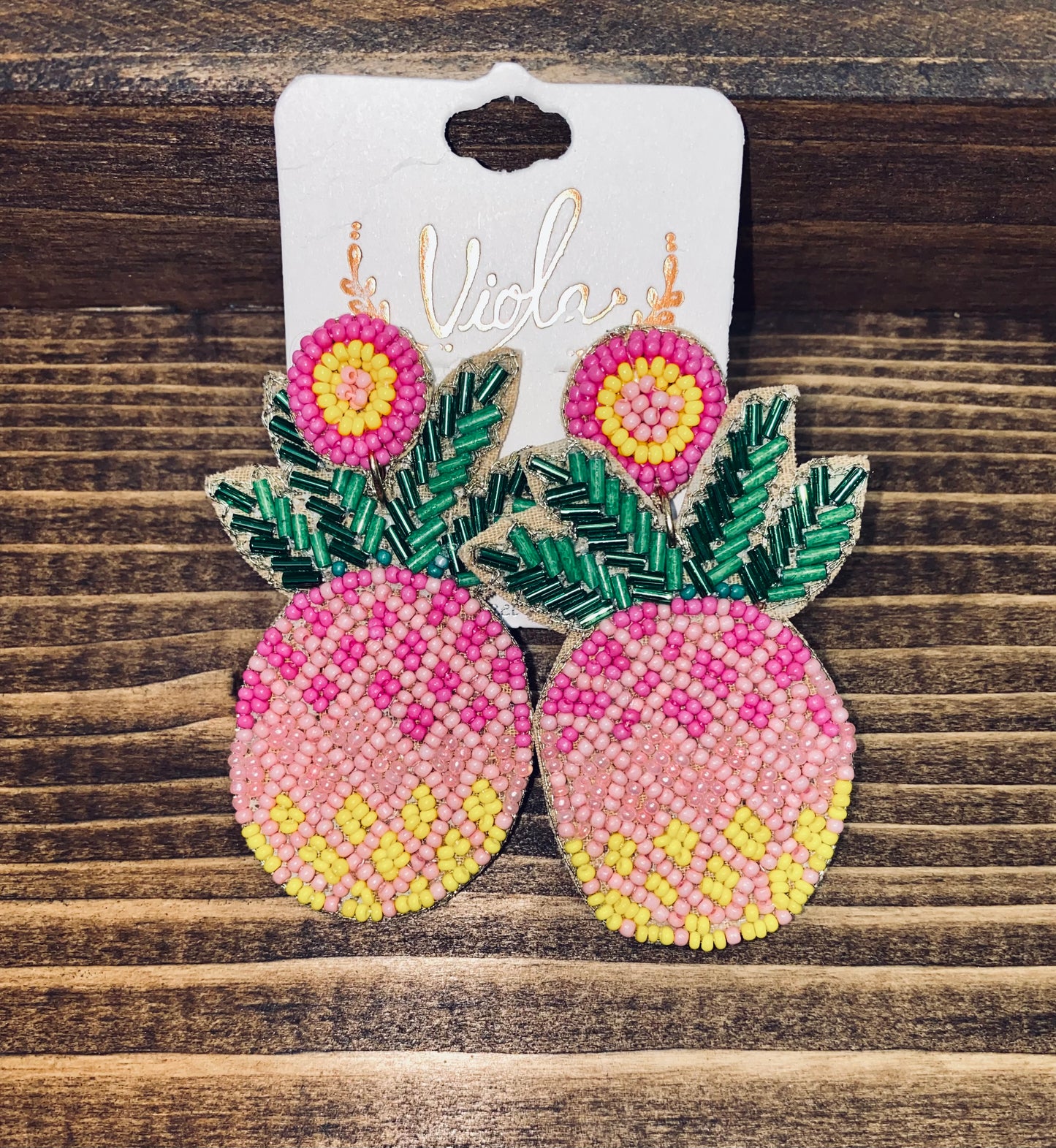 Festive Pineapple Earrings