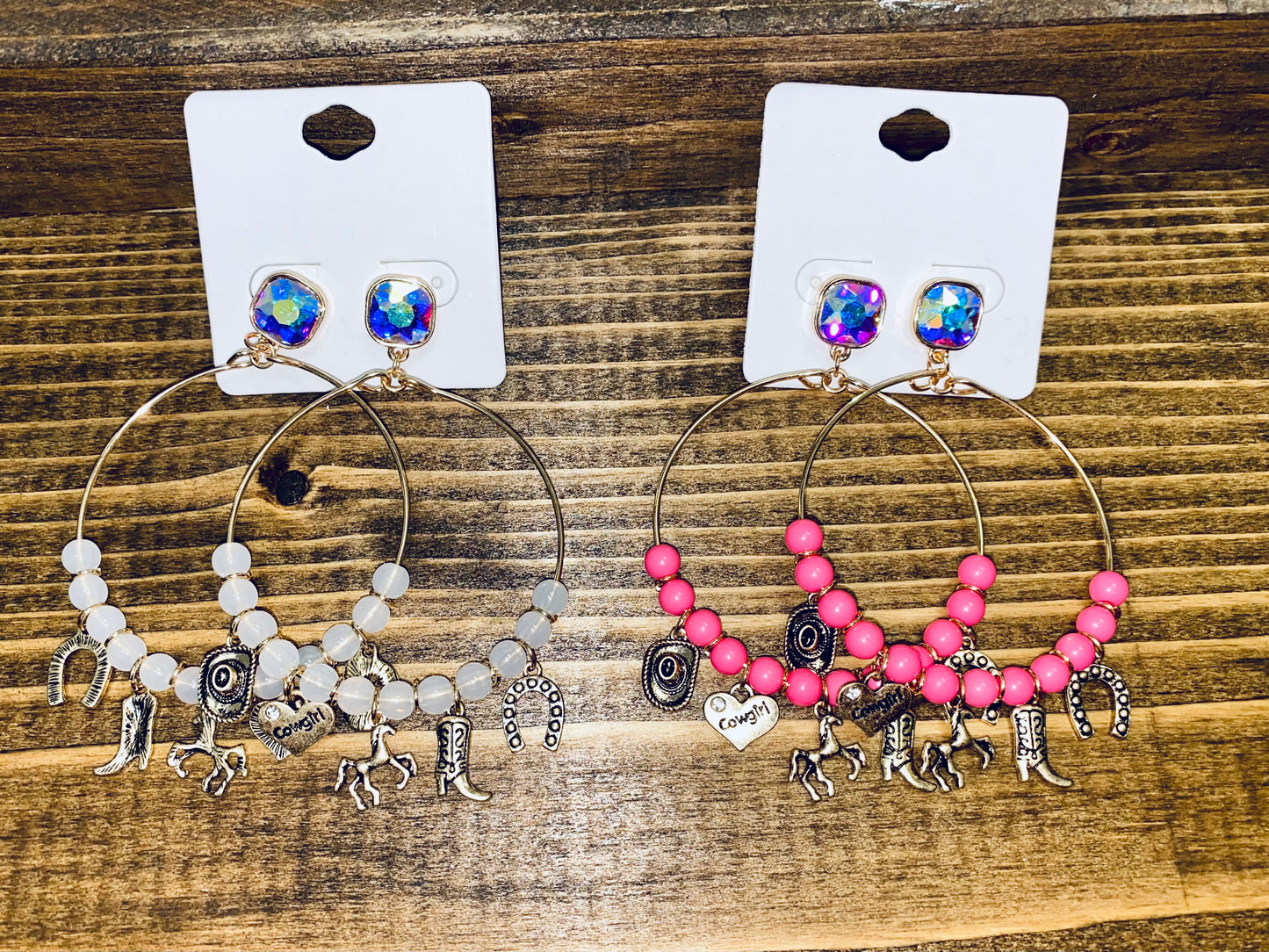 Western Charm Hoop Earrings