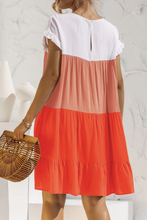 Load image into Gallery viewer, Tigers Baby Doll Ruffle Dress
