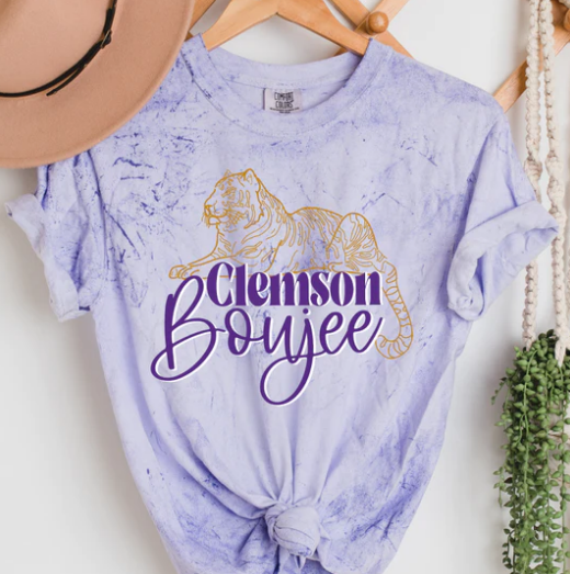 Clemson Boujee Graphic Tee