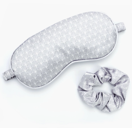 Silky Satin Eye Mask & Scrunchie Set