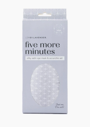 Silky Satin Eye Mask & Scrunchie Set
