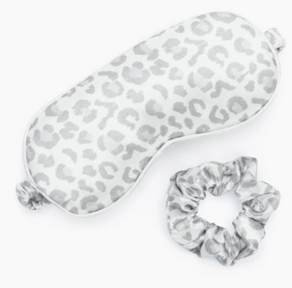 Silky Satin Eye Mask & Scrunchie Set
