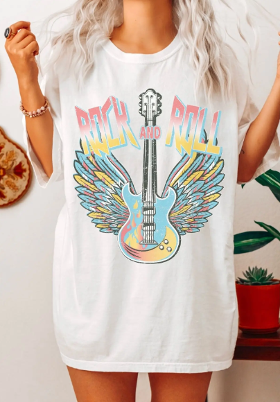 Rock n Roll Graphic Tee