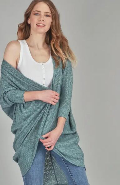 Slub Knit Cardi