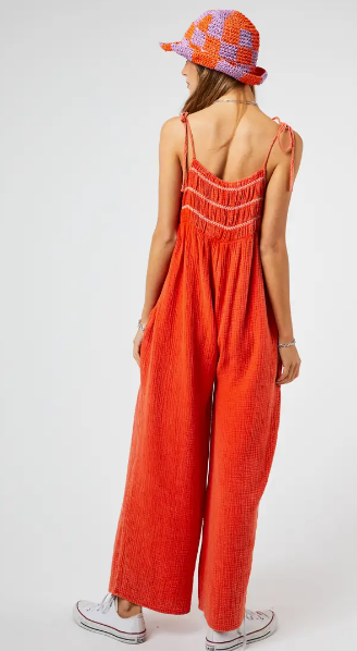 Smock & Tie Romper