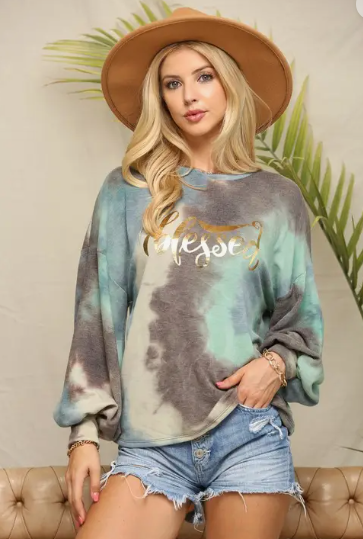 Blessed Tie Dye Sweatshirt