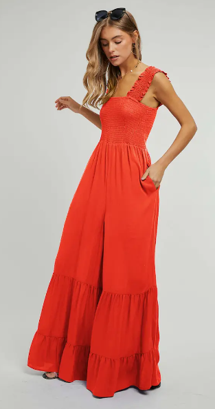 Emma's Smocked Jumpsuit