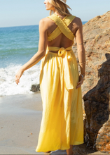 Load image into Gallery viewer, Smocked Banana Maxi Dress
