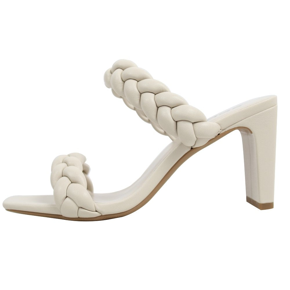 Braided Chunky Heel