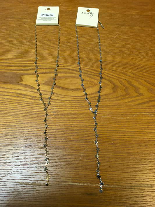 Shooting Stars Adjustable Necklace