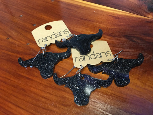 Longhorn Steer Earrings