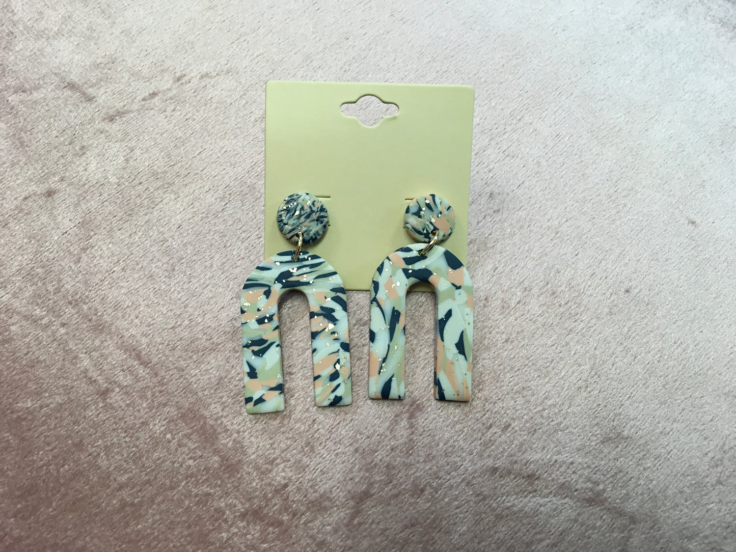 Clay Rainbow Earrings