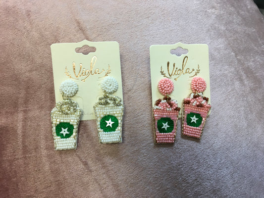 CBead C cupEarrings