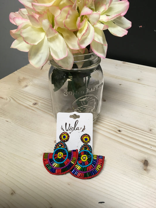 Seniorita Beaded Earrings