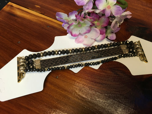 Smart Watch Snake Skin Beaded Band : 38-40
