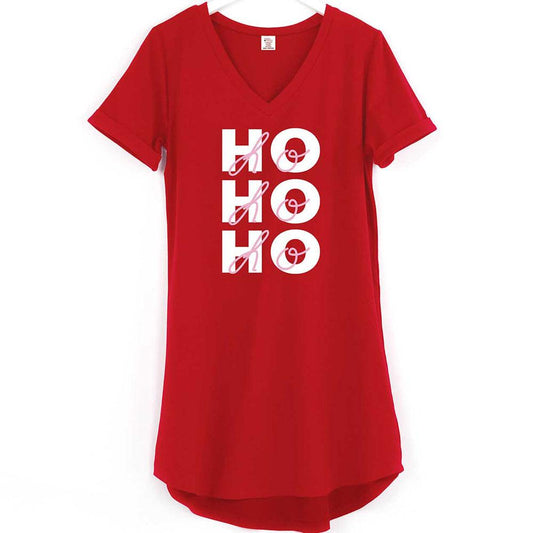 HOHOHO V-Neck Sleep Shirt